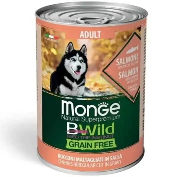 Monge BWild hrana za pse Losos 400g