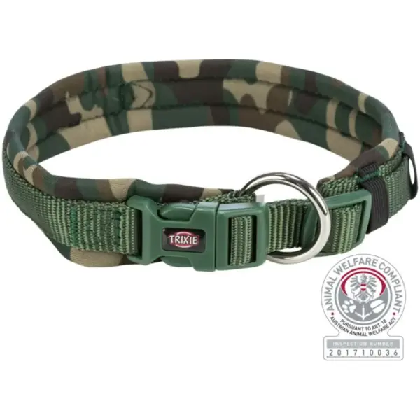 Trixie Ogrlica za pse Premium XS&S military 27-35cm/15mm